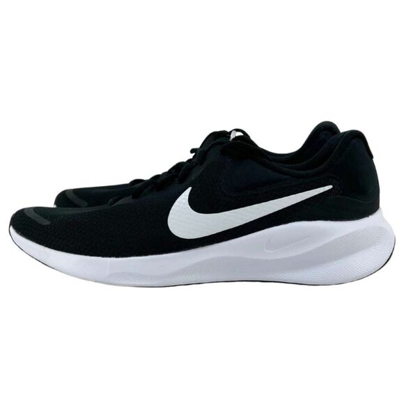Nike Men's Black & White Revolution 7 Running Shoes / Various Sizes - Picture 4 of 6